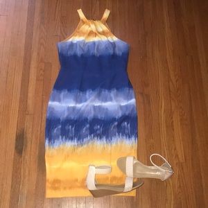Blue and Yellow H&M Dress